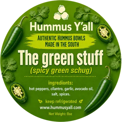 The green stuff label